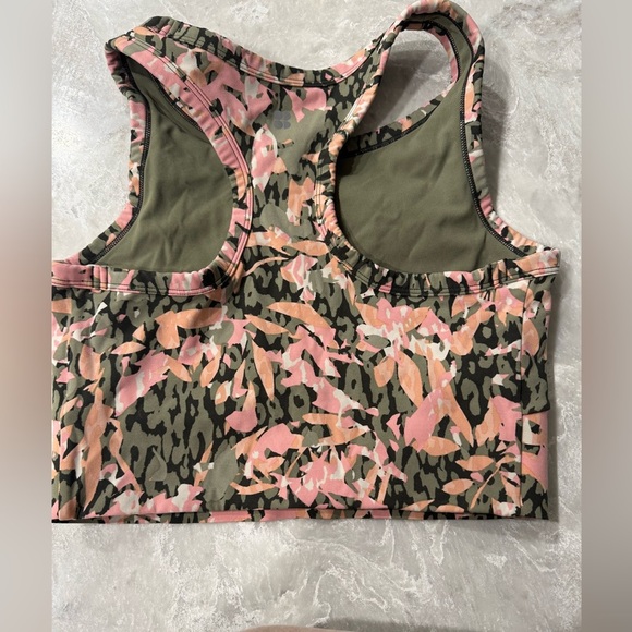 Sweaty Betty Power Frame Racerback Sports Bra S Green Pink - Picture 6 of 10